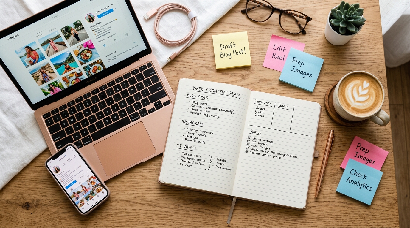 Pianificazione dei format Instagram per assistente virtuale freelance